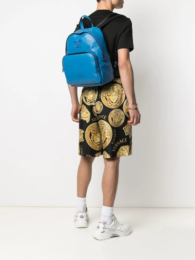 VERSACE La Medusa leather backpack outlook