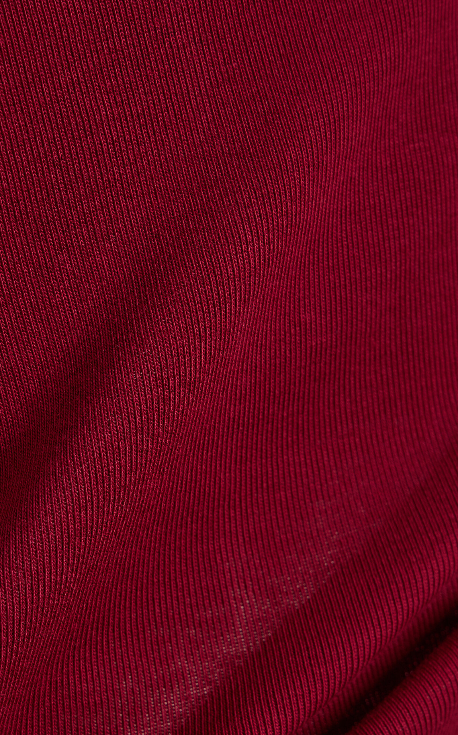 Steffi Cotton T-Shirt burgundy - 5