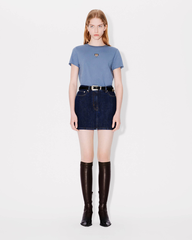 Miniskirt in japanese denim 3