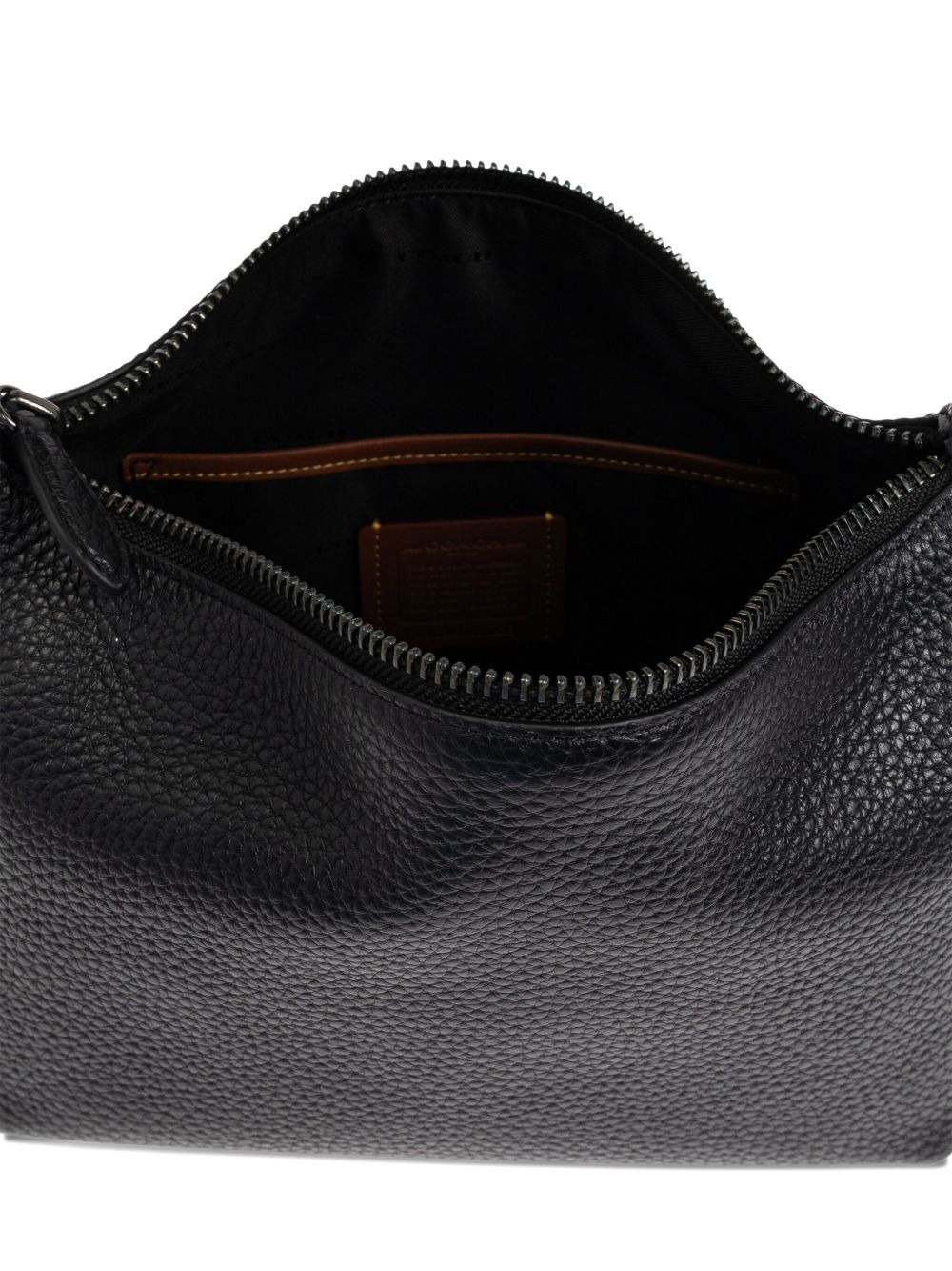pebble leather top-handle bag - 5