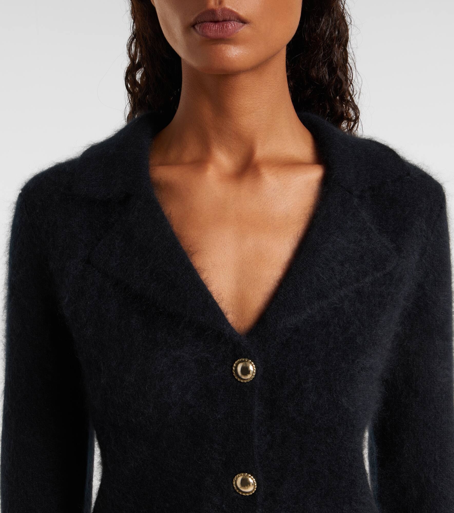 Wool and cashmere cardigan - 4