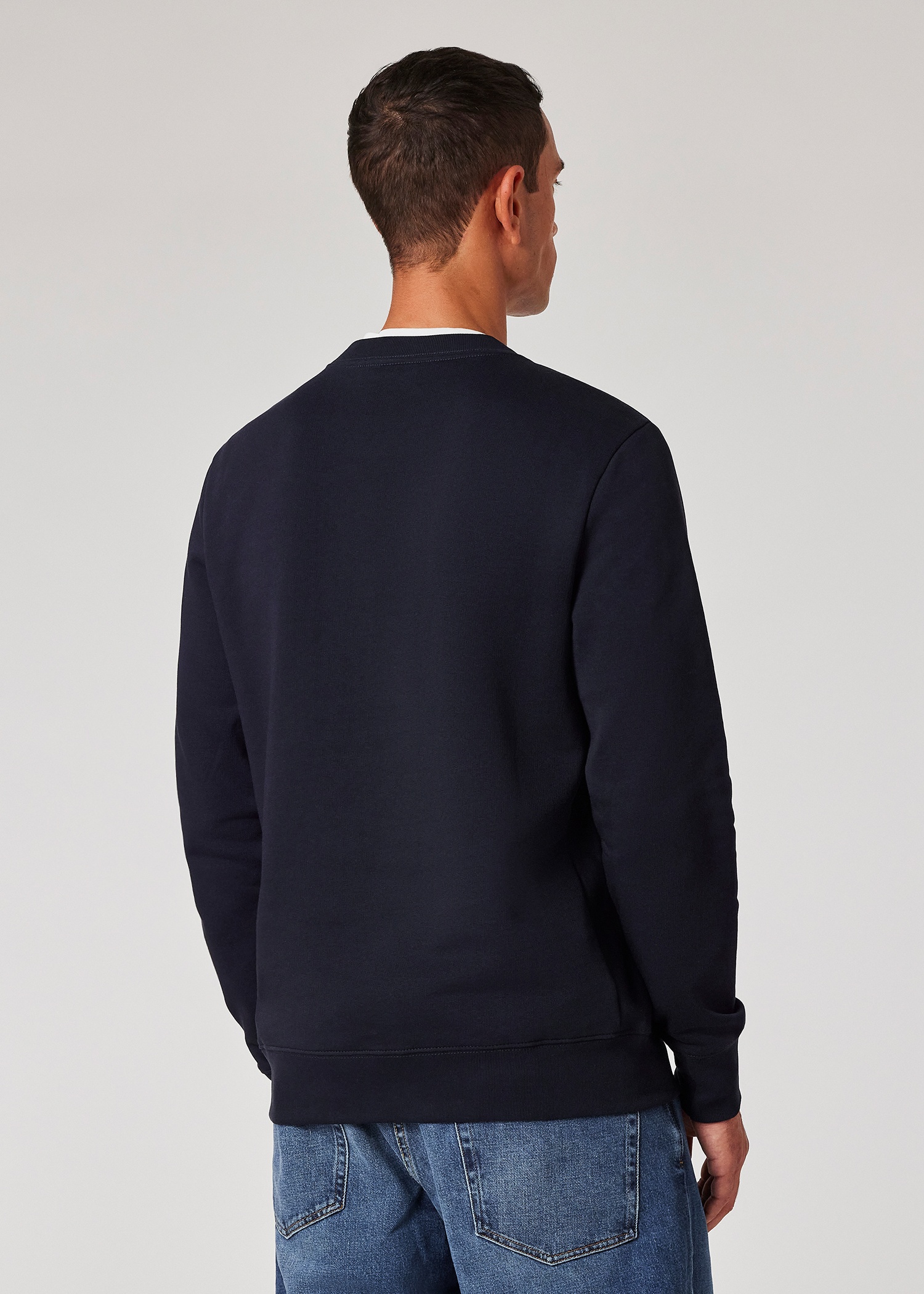 Navy 'Rabbit' Print Sweatshirt - 5
