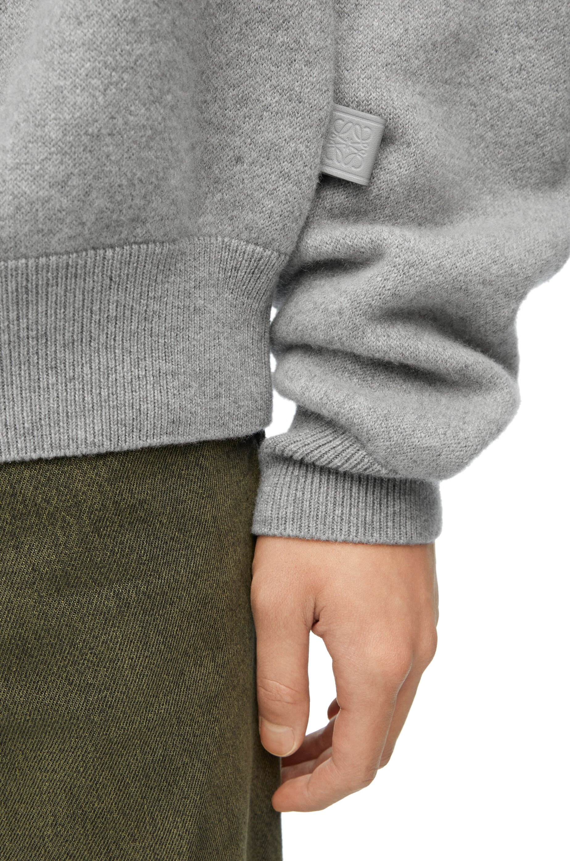 Hoodie in cashmere - 5
