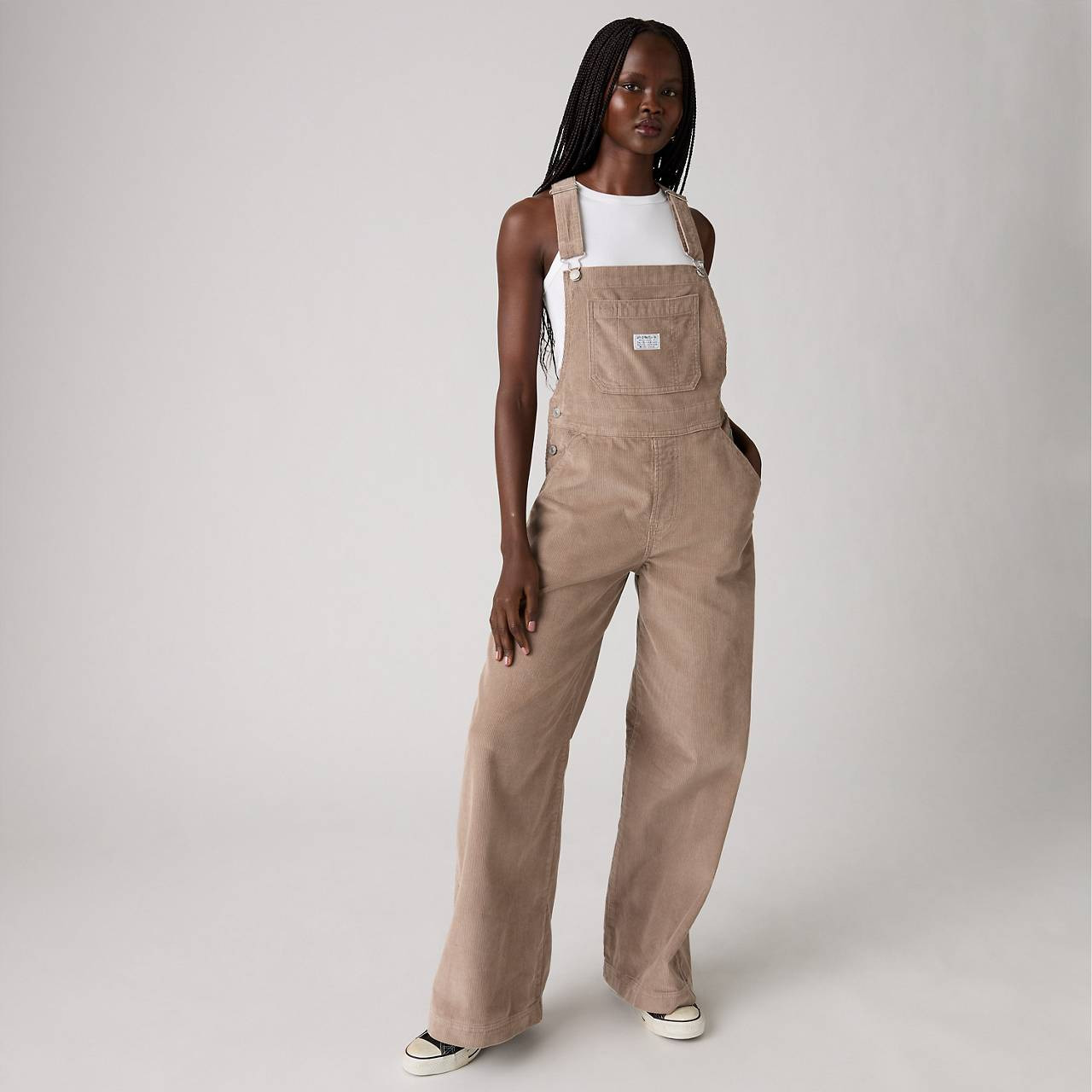 XL CORDUROY OVERALLS - 3