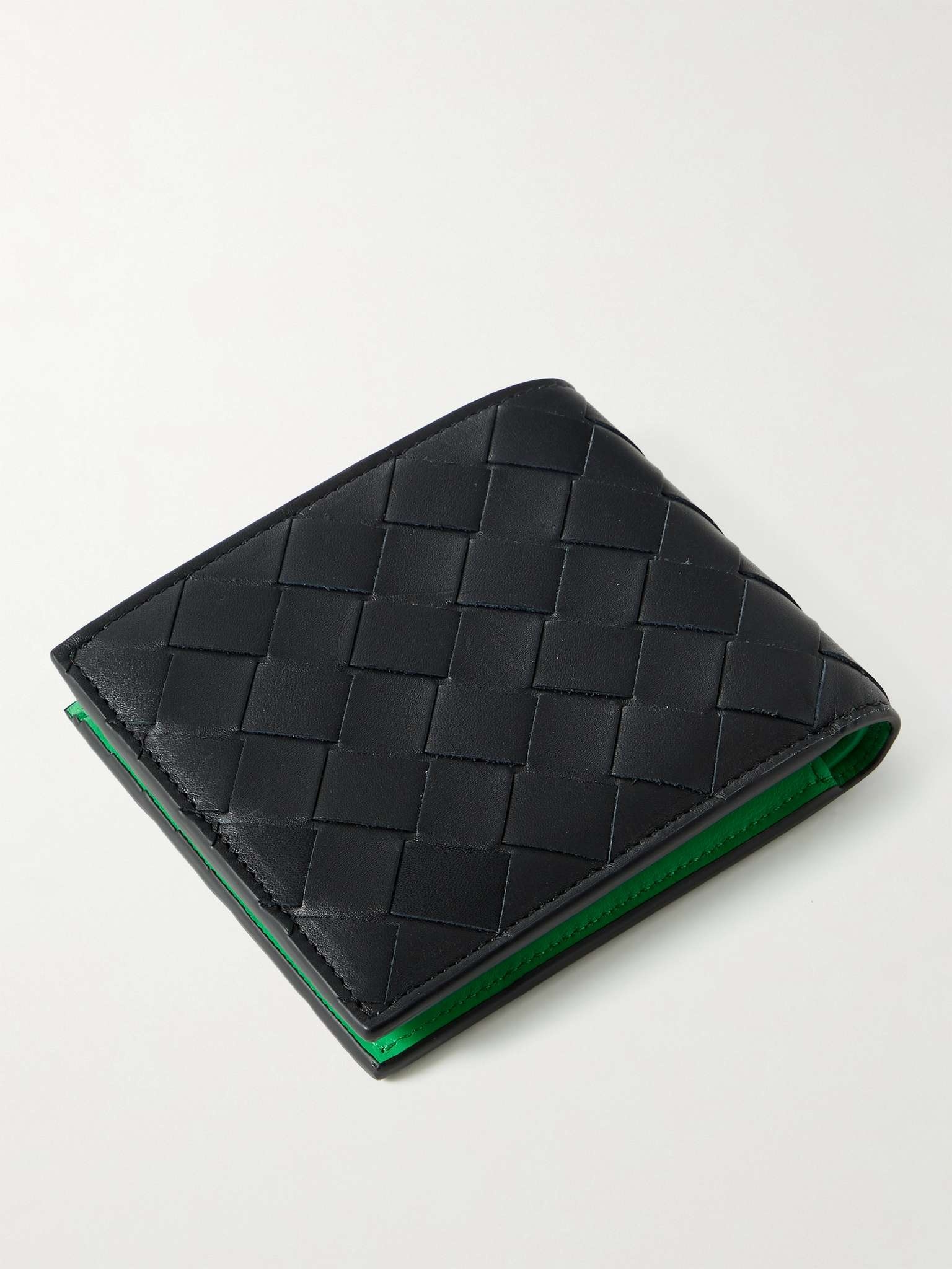 Intrecciato Leather Billfold Wallet - 3