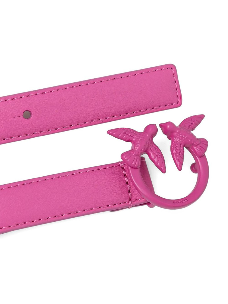 PINKO Love Birds.buckle belt outlook