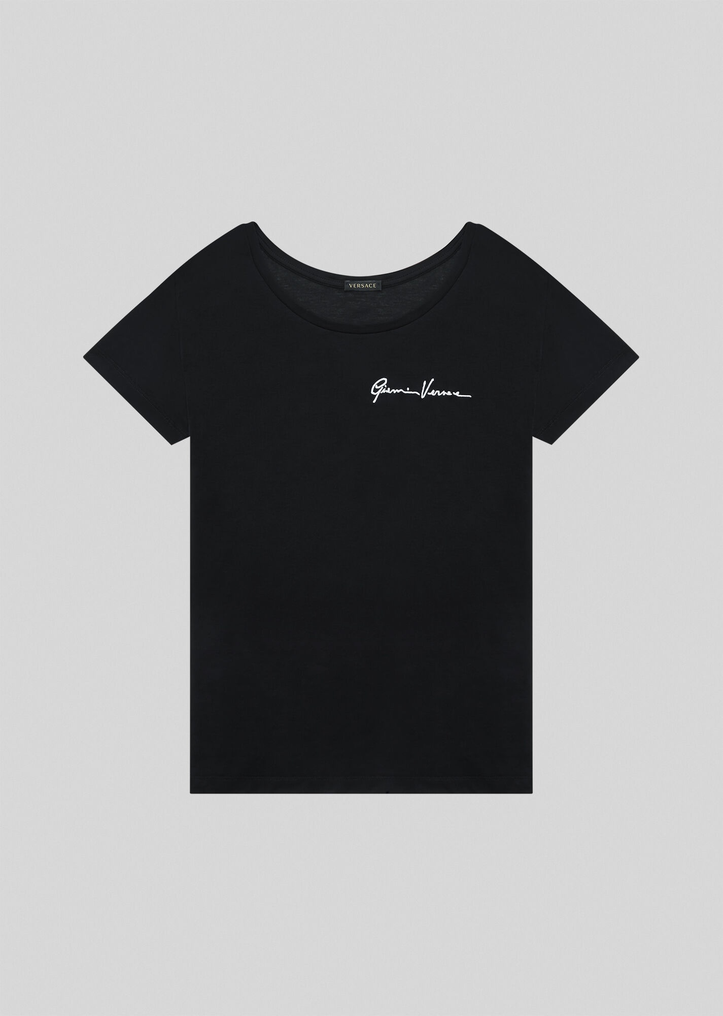 Embroidered GV Signature T-Shirt - 1