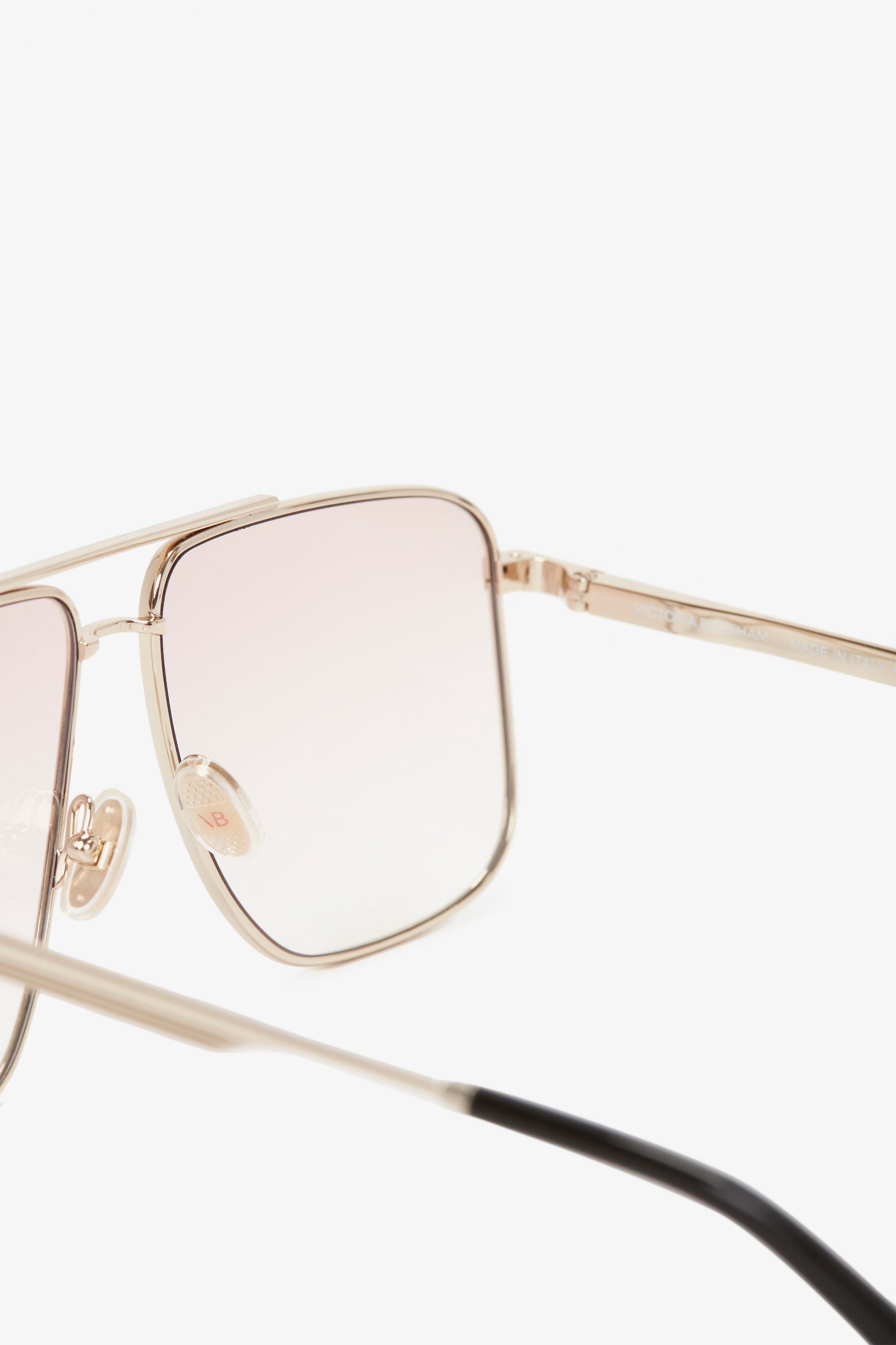 Double Bridge V-Line Navigator In Gold-Blush - 3