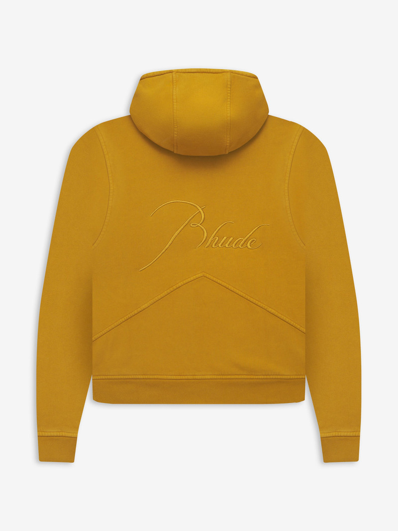 Rhude FULL ZIP HOODIE outlook