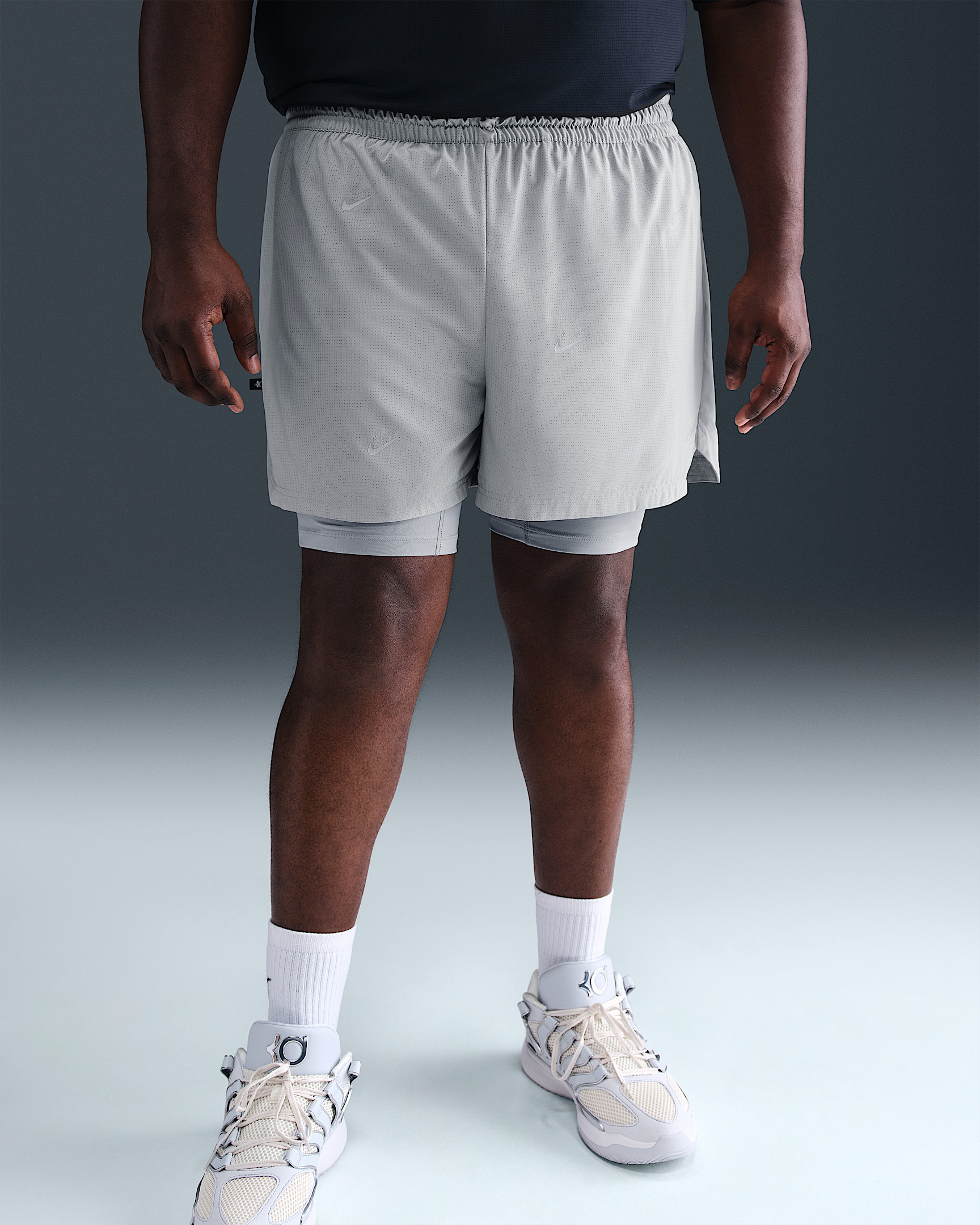 ◆Nike◆ KD DNA Men's 2-in-1 4-inch Basketball Shorts KD DNA Men's 2-in-1 4
