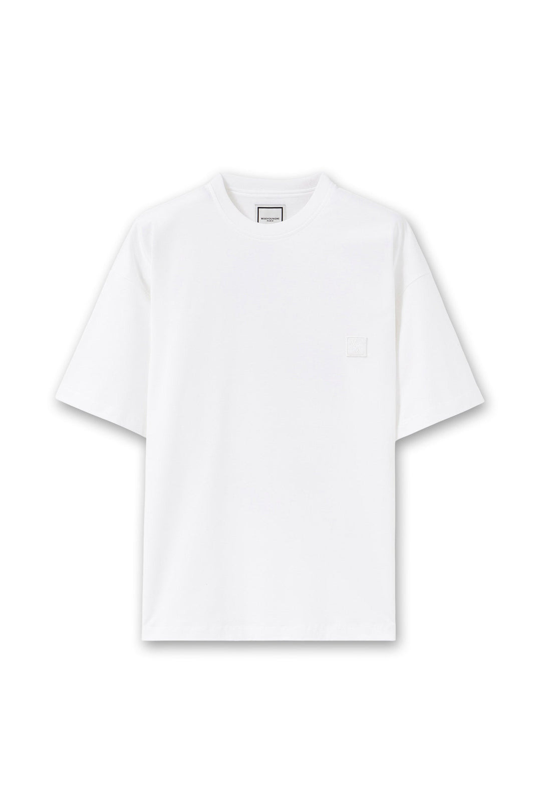 Oversized Back Abstract Print Tee - 2