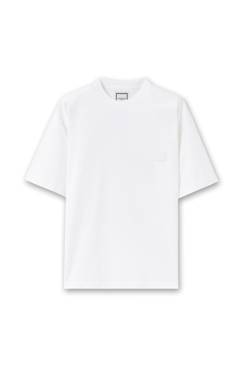 Wooyoungmi Oversized Back Abstract Print Tee outlook