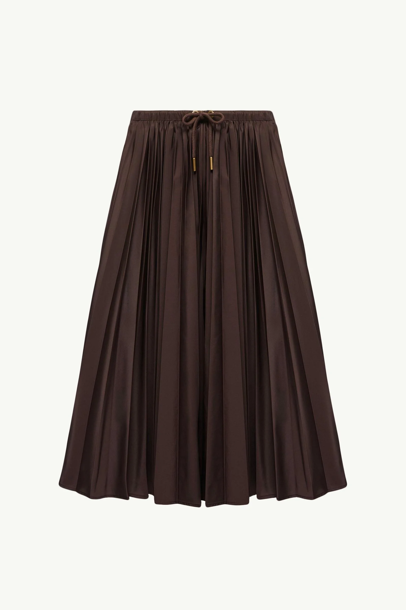Pleated Midi Skirt - 1