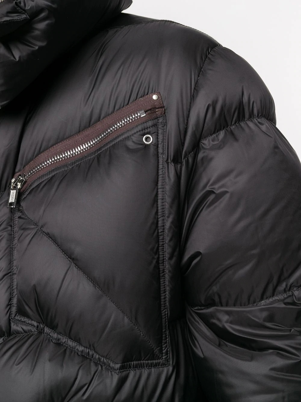 zipped padded jacket - 5