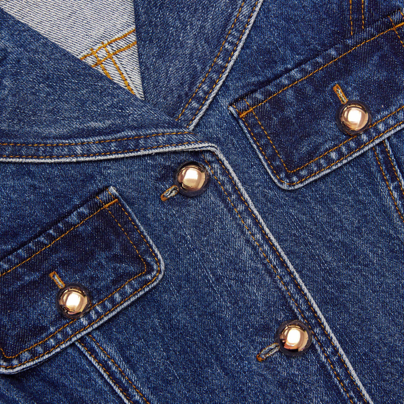 Denim Mini Dress 5