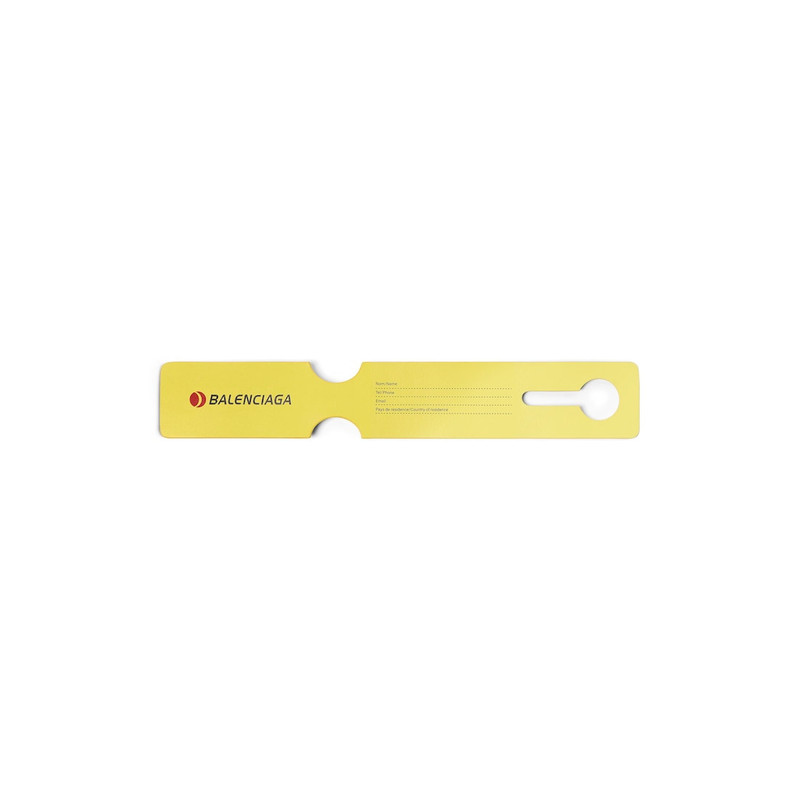 Charm/keychain Luggage Swing in Yellow 3