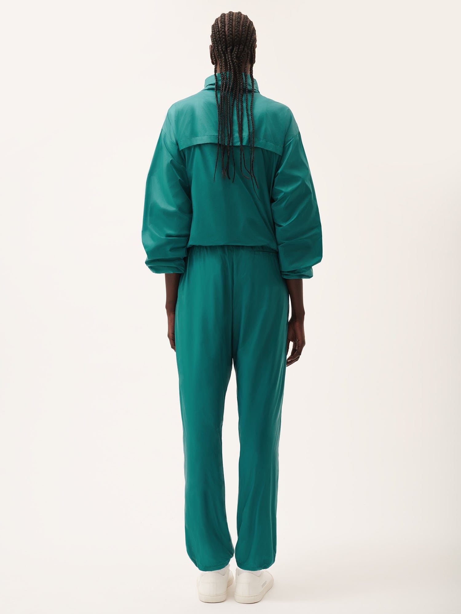 Womens DNA Recycled Nylon Track Pants - Scarab Teal - 3