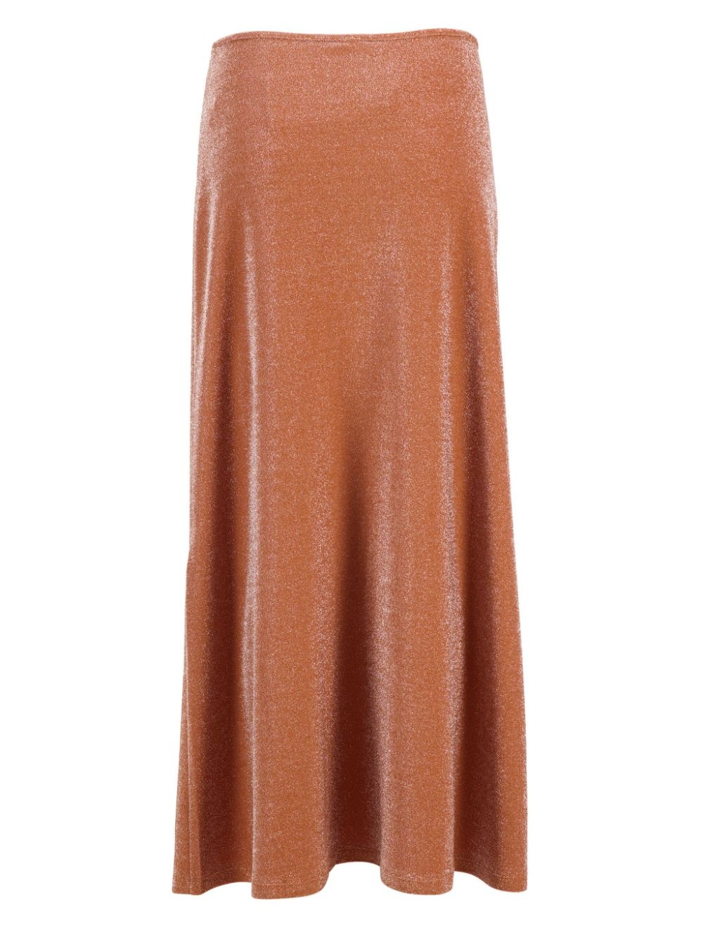 Rainstorm lurex-detail midi skirt - 2