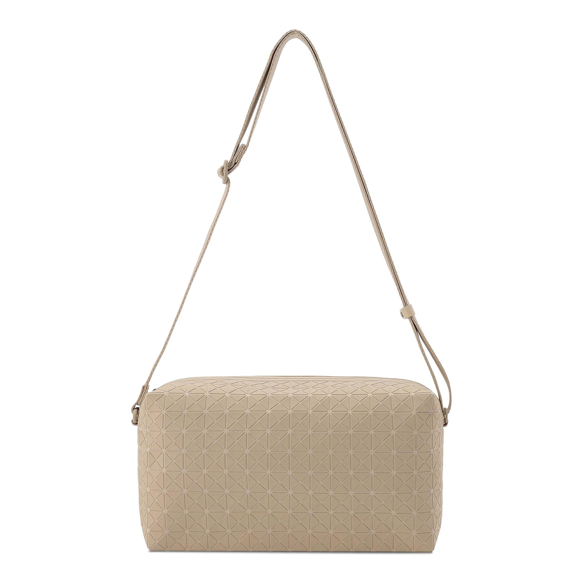 Issey Miyake Saddle Crossbody Bag 'Beige' - 1