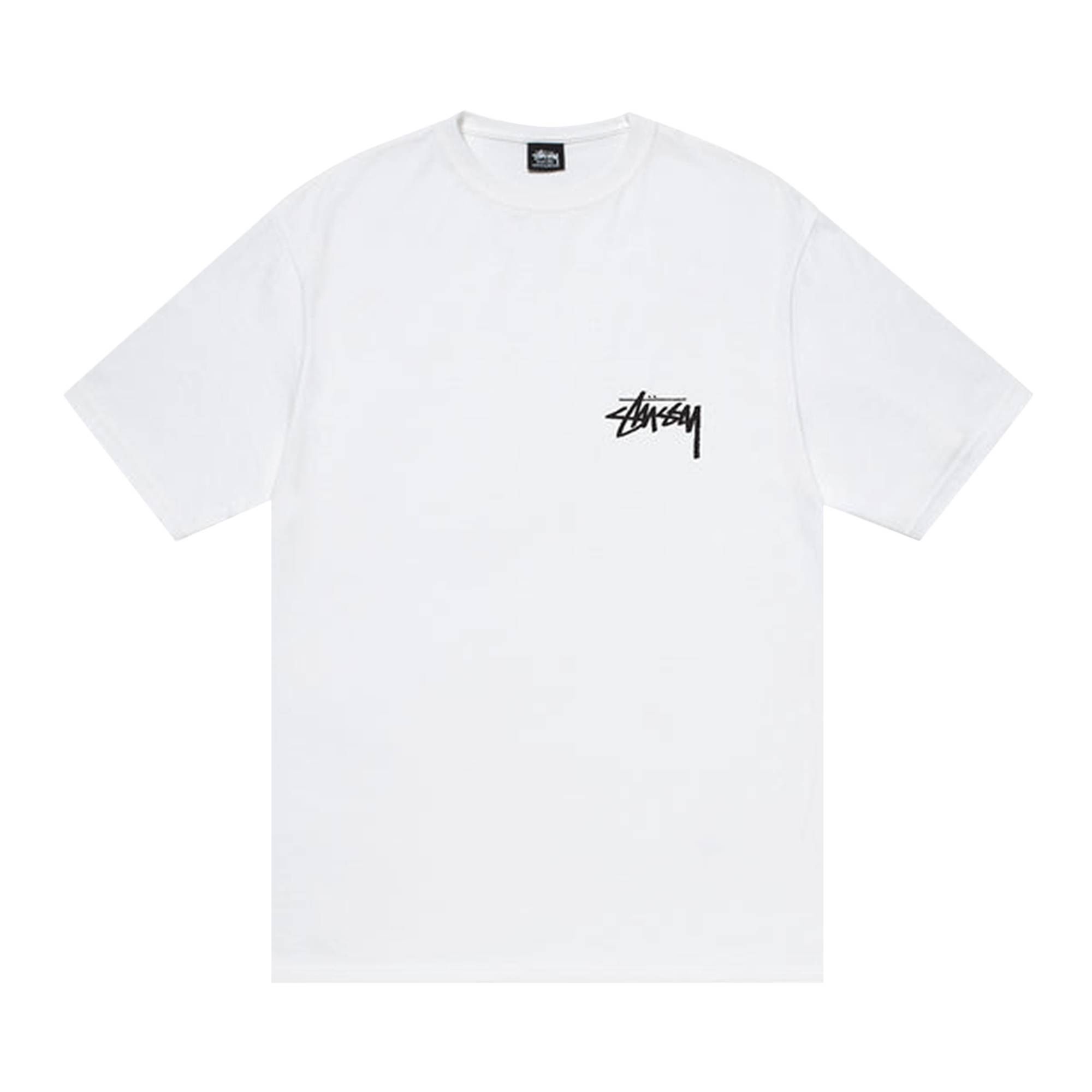 Stussy Shattered Tee 'White' - 1