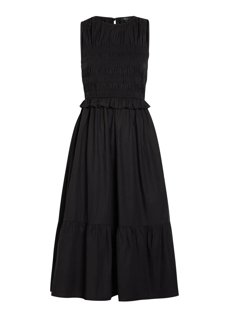 Rails Rialto Smocked Cotton Midi Dress - 1