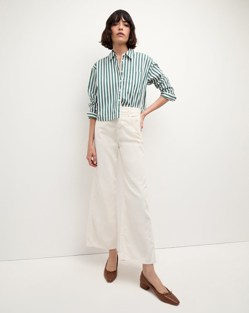 VERONICA BEARD TAYLOR CORDUROY WIDE-LEG PANT outlook