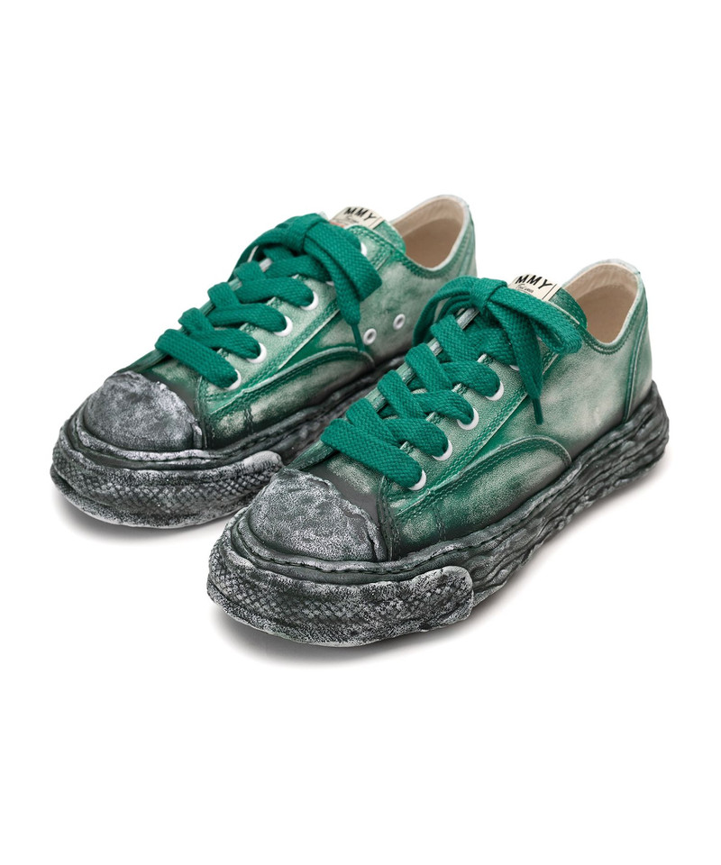 【EXCLUSIVE EDITION】"PETERSON23" OG Sole Faded Leather Low-top Sneaker 18
