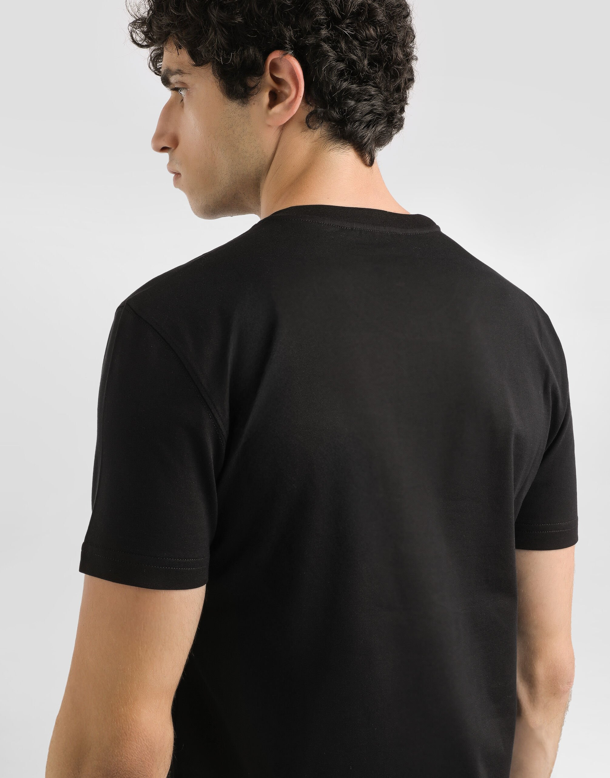 Cotton t-shirt with embroidery - 5