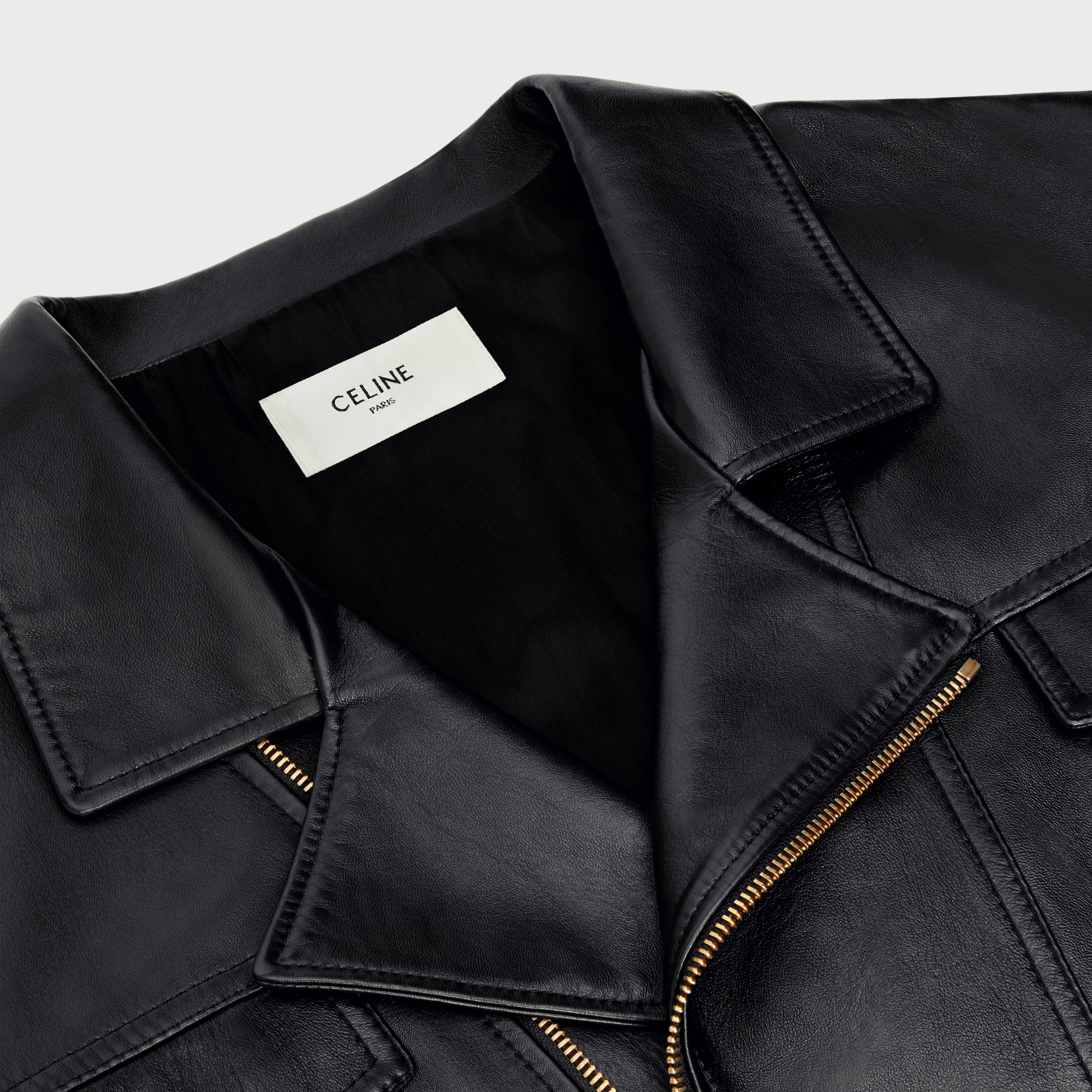 LOOSE BIKER IN SOFT VINTAGE LAMBSKIN - 3