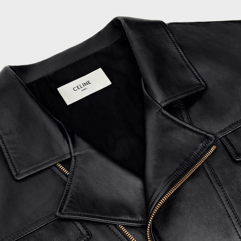 LOOSE BIKER IN SOFT VINTAGE LAMBSKIN 3