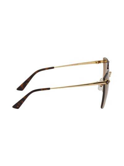 Cartier Gold Square Sunglasses outlook