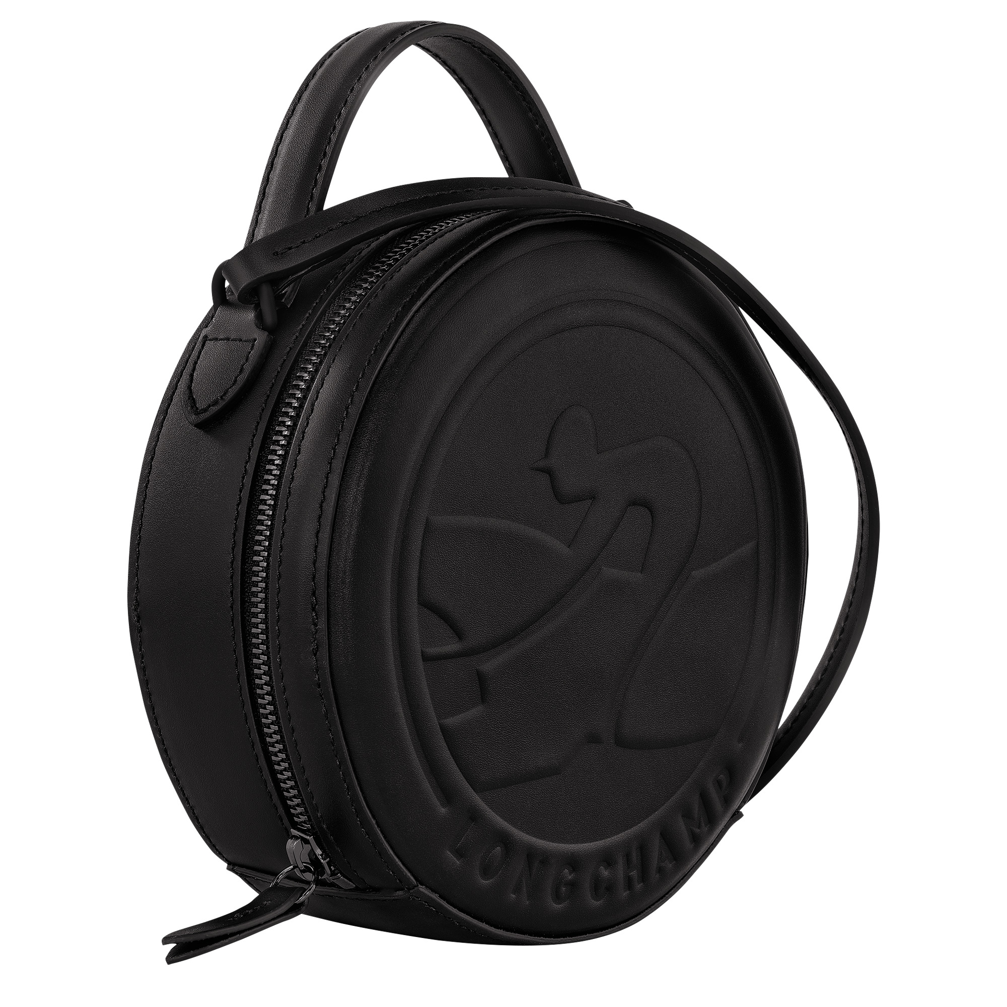 Box-Trot XS Crossbody bag Black - Leather - 3