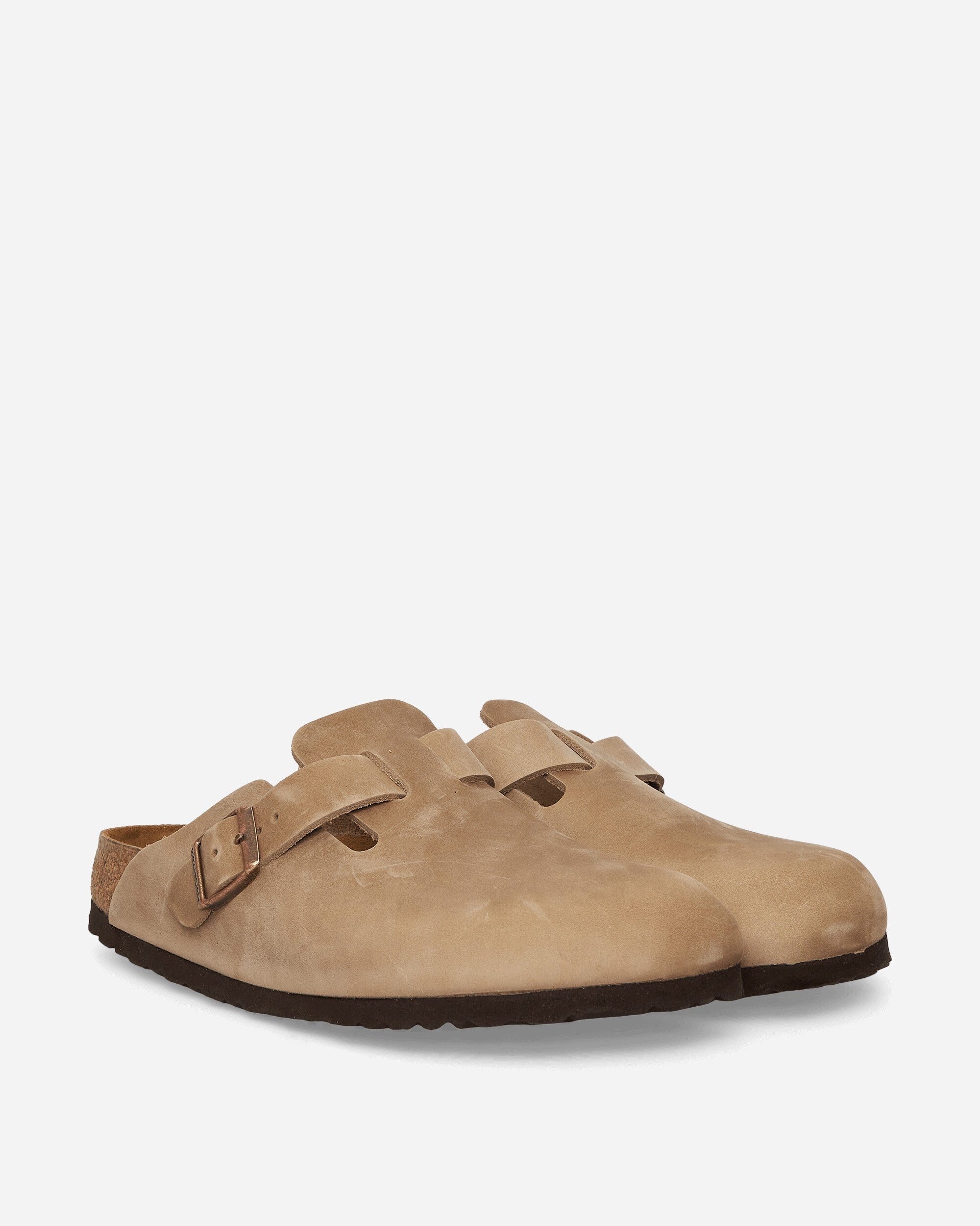 Boston Oiled Leather Sandals Tobacco Brown - 2