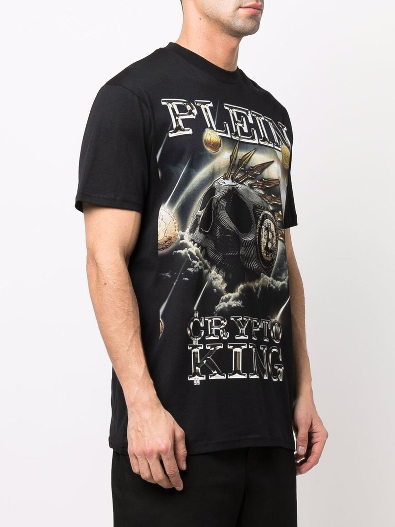 'Crypto King' cotton T-shirt 3