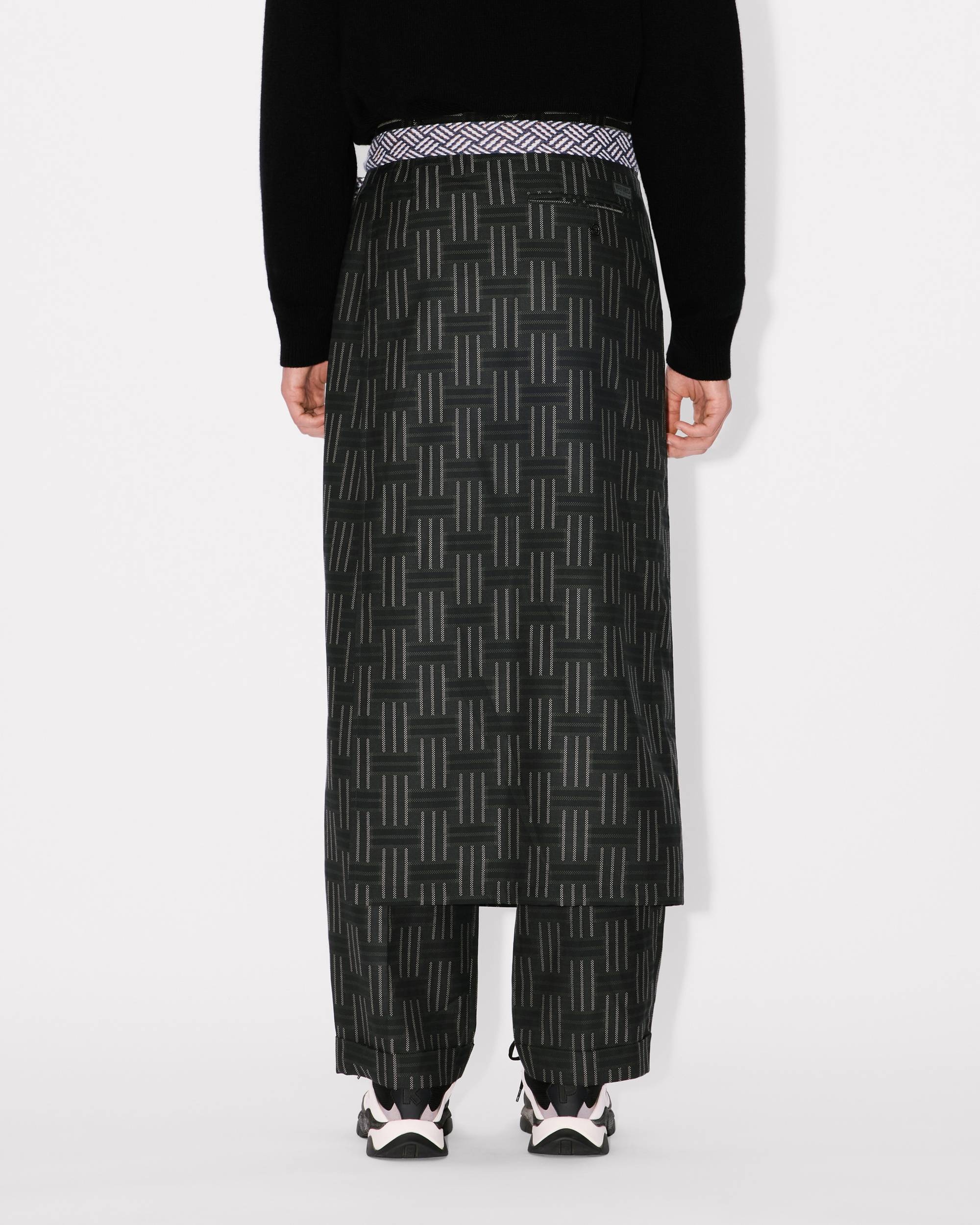 'KENZO Weave' apron in wool and cotton - 5