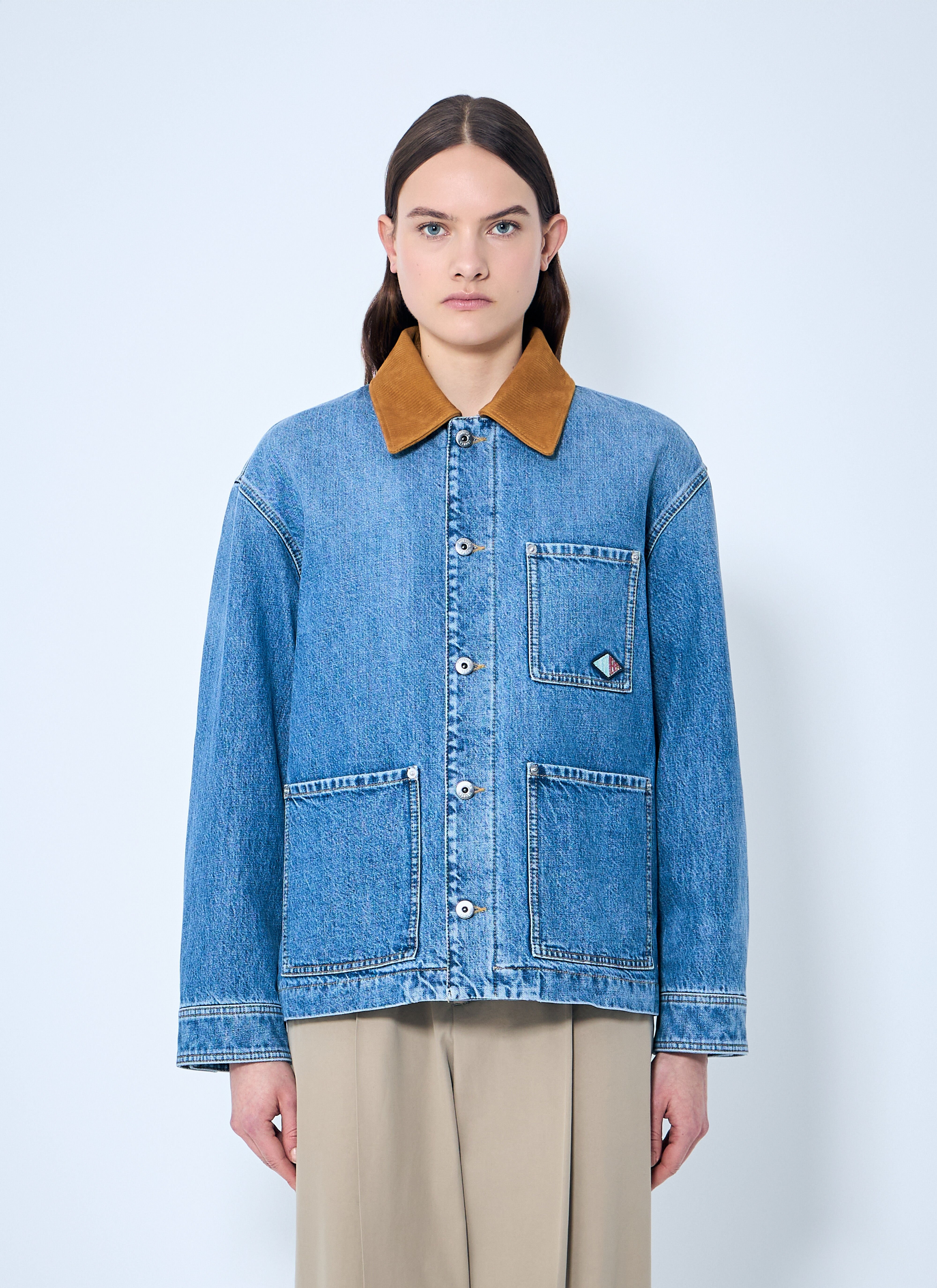 Vintage Indigo Denim Jacket - 1