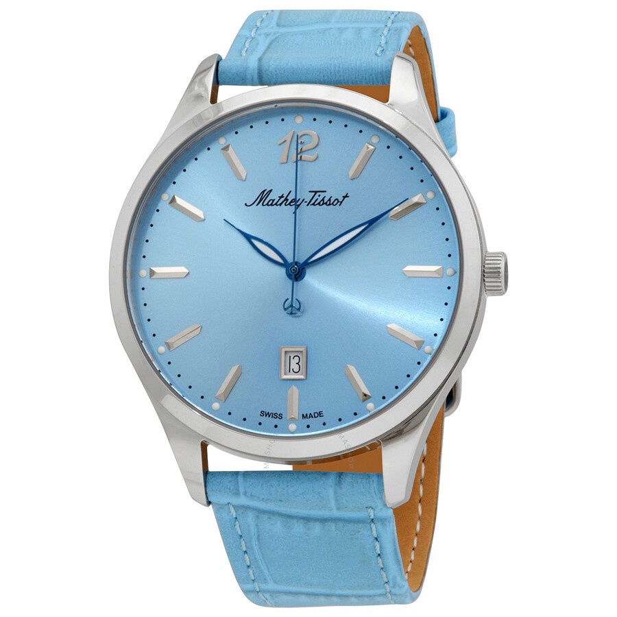 Mathey-Tissot - Mathey-Tissot Urban Quartz Blue Dial Men's Watch H411SKY - 1