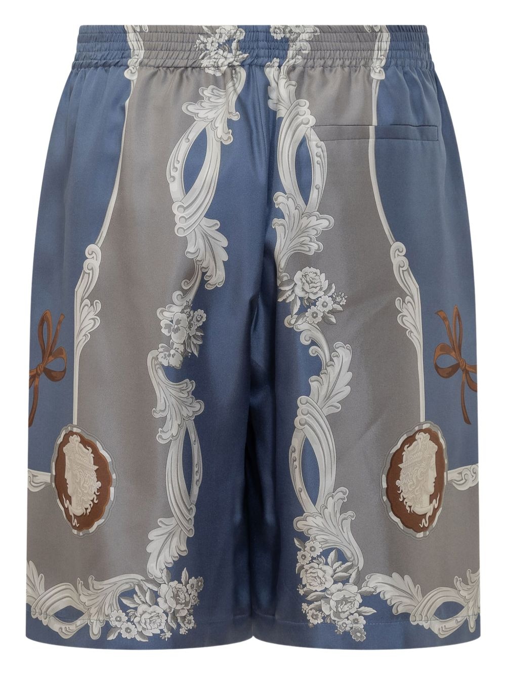 Cameo silk shorts - 2