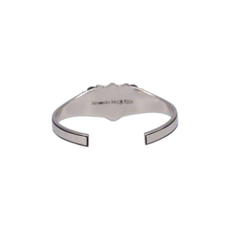Alexander McQueen Alexander McQueen Shield Bracelet 'Silver' outlook