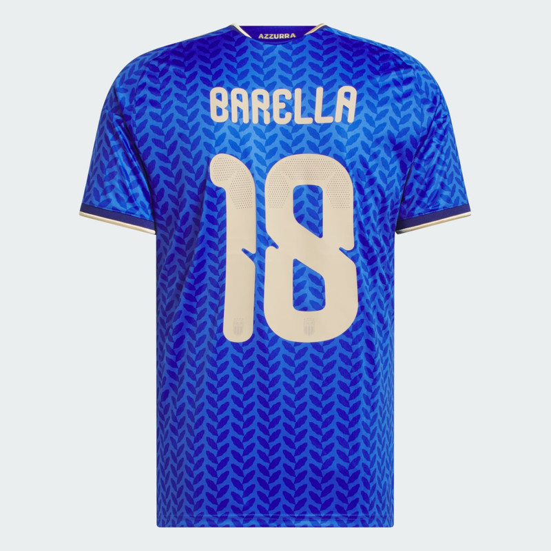 Italy 26 Home Barella Jersey 3