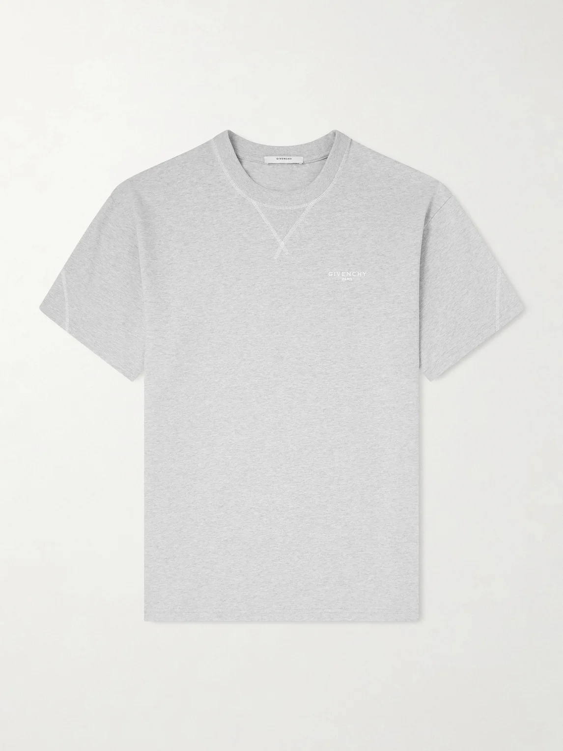 Logo-Embroidered Cotton-Jersey T-Shirt - 1