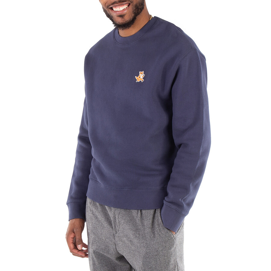Maison Kitsune Speedy Fox Patch Cotton Sweatshirt - 4