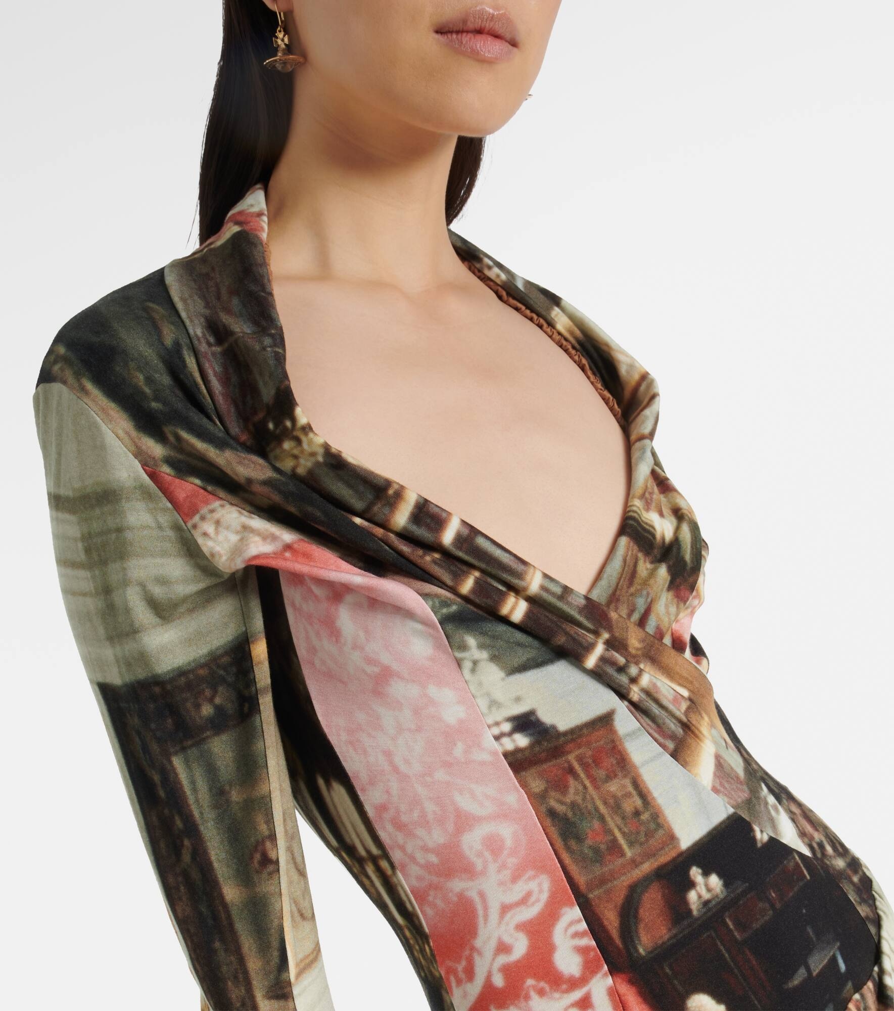 Sara printed minidress - 4
