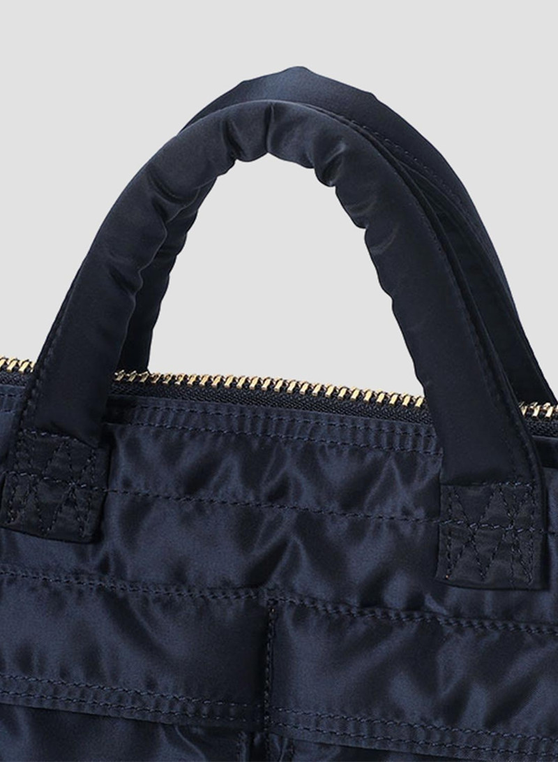 Porter-Yoshida & Co Tanker Short Helmet Bag Large in Iron Blue 7