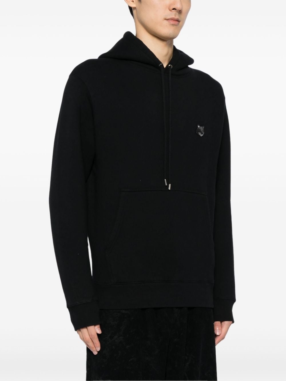 signature fox motif hoodie - 3