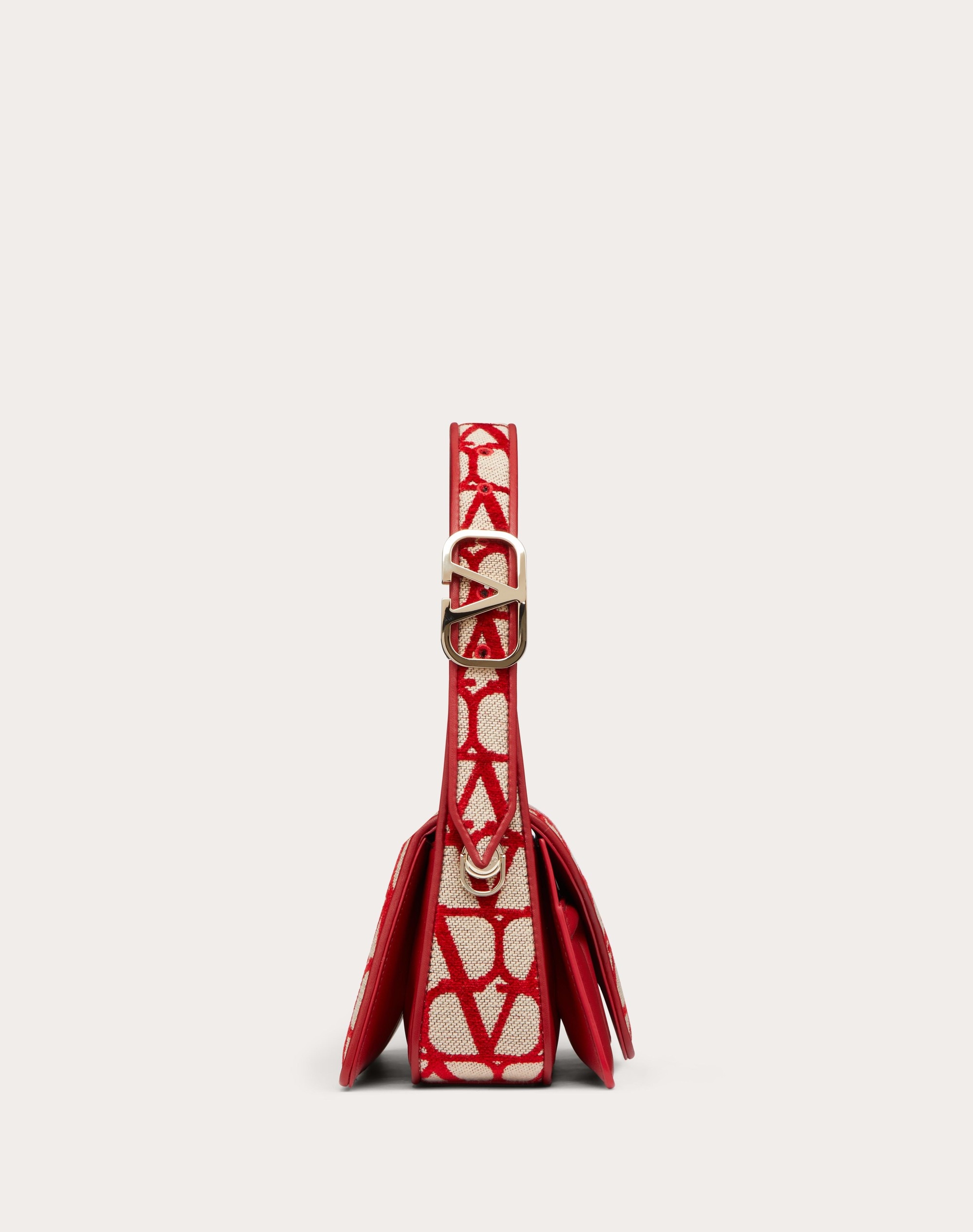Valentino SMALL LA PETITE DEUXIEME SHOULDER BAG IN TOILE