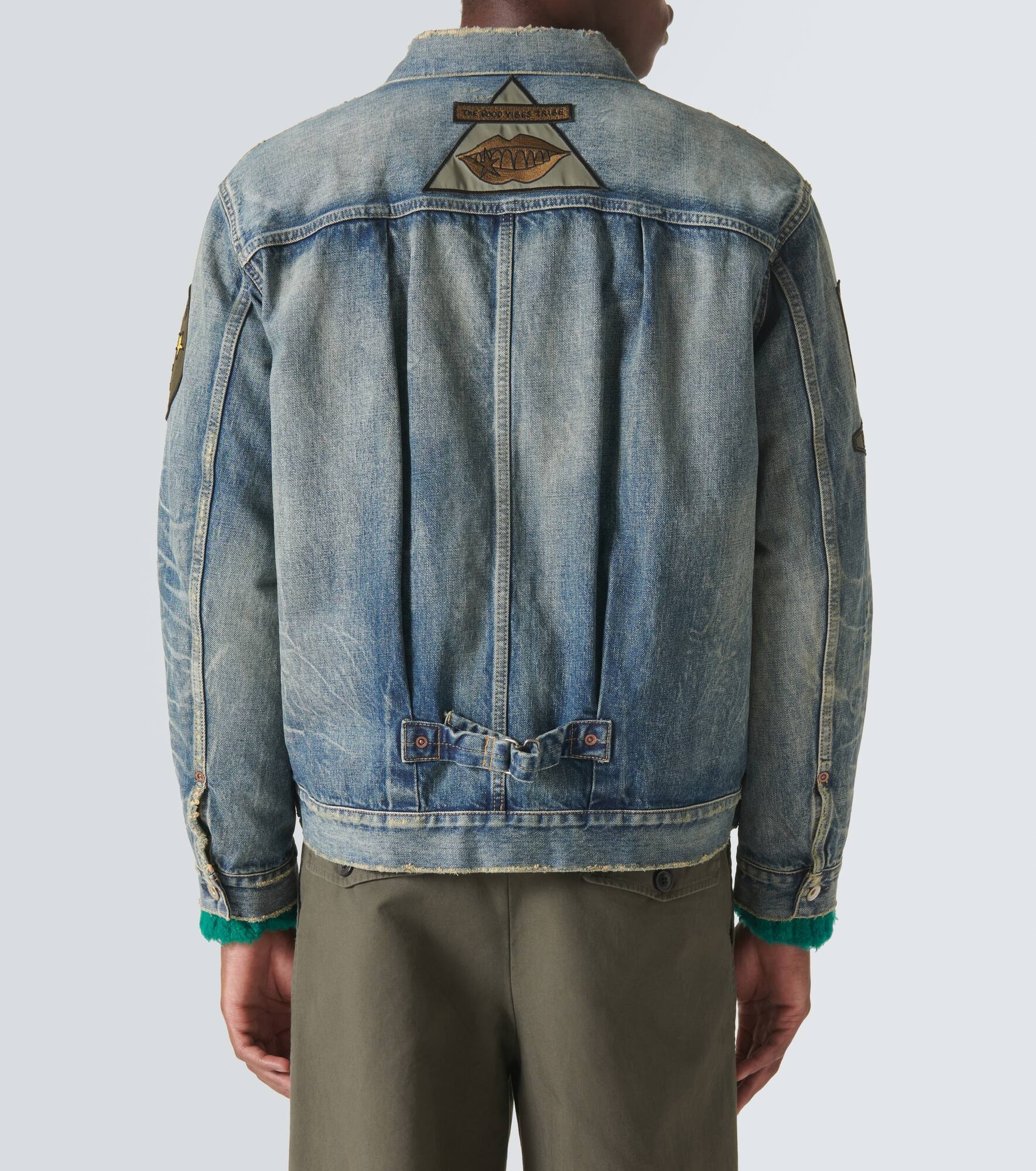 x Mark Gonzales denim jacket - 4