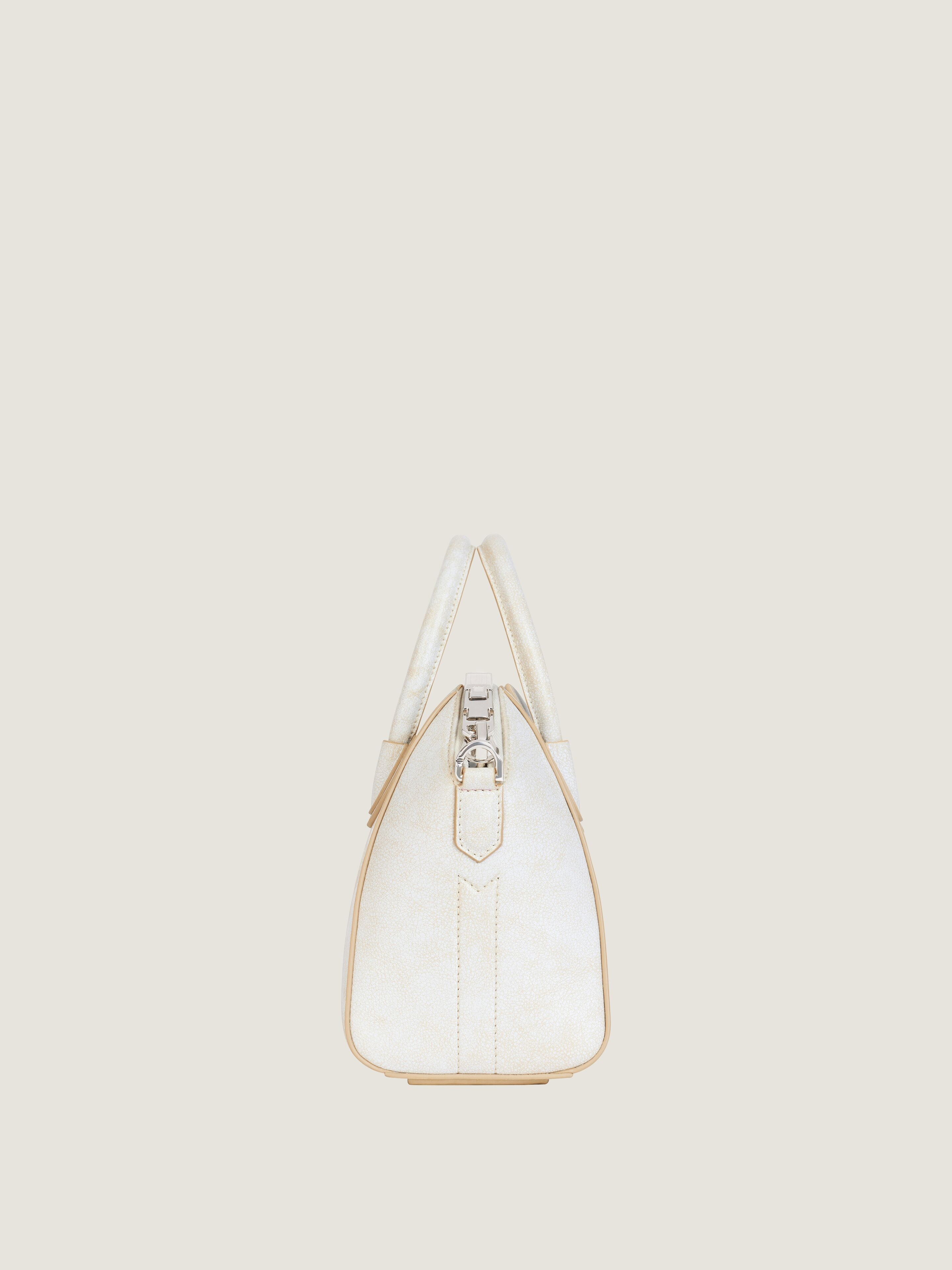 MINI ANTIGONA BAG IN AGED LEATHER - 2