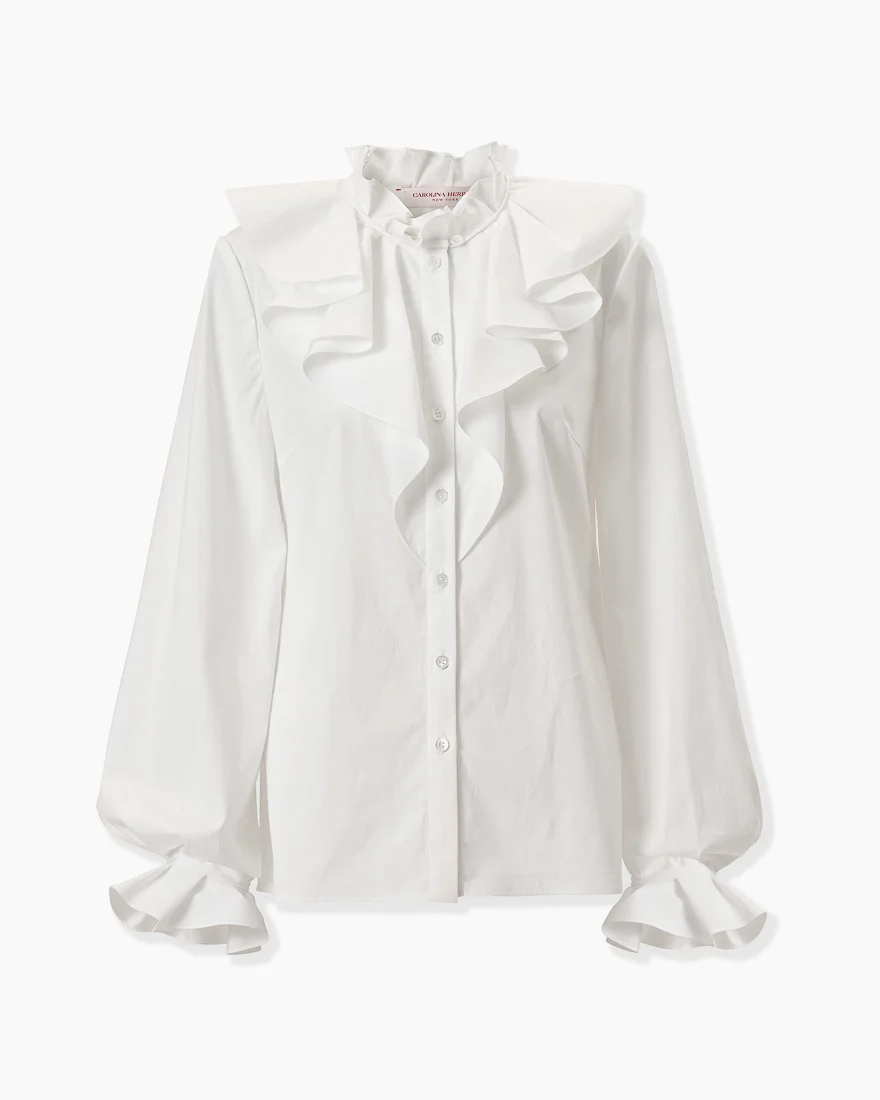Ruffle Blouse - 1