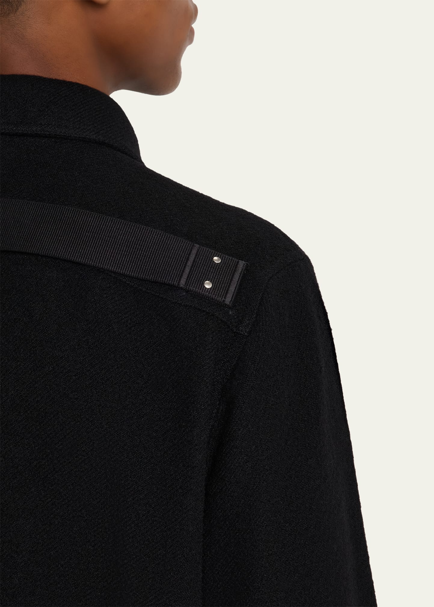 Men's Alice Wool Cropped Full-Zip Blouson - 5